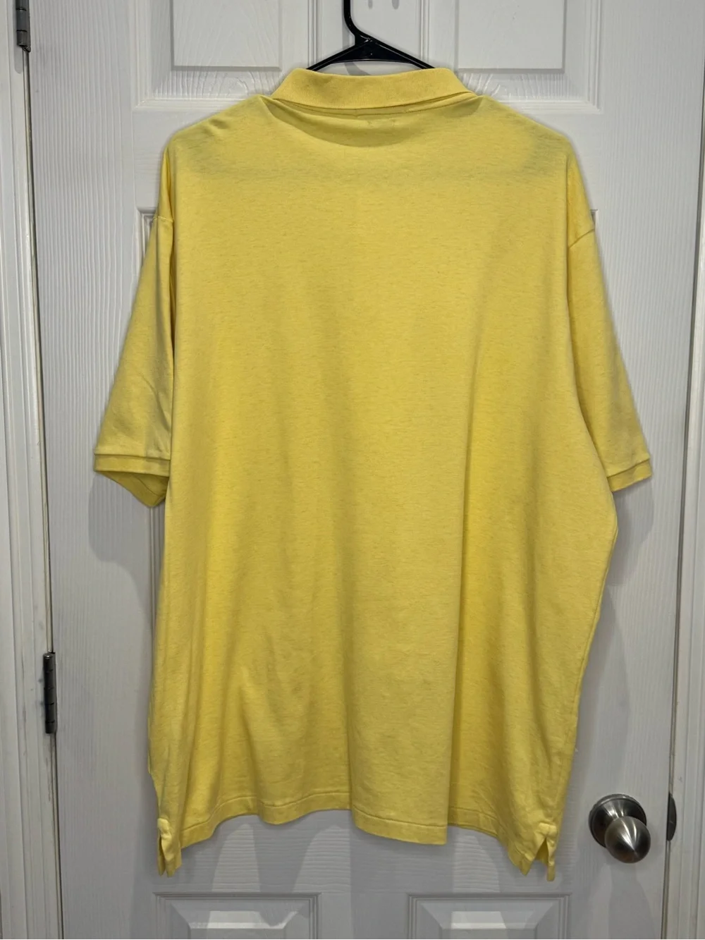 Polo Ralph Lauren Men's XXL Classic Fit Short Sleeve Polo Yellow Flesh Pony Golf
